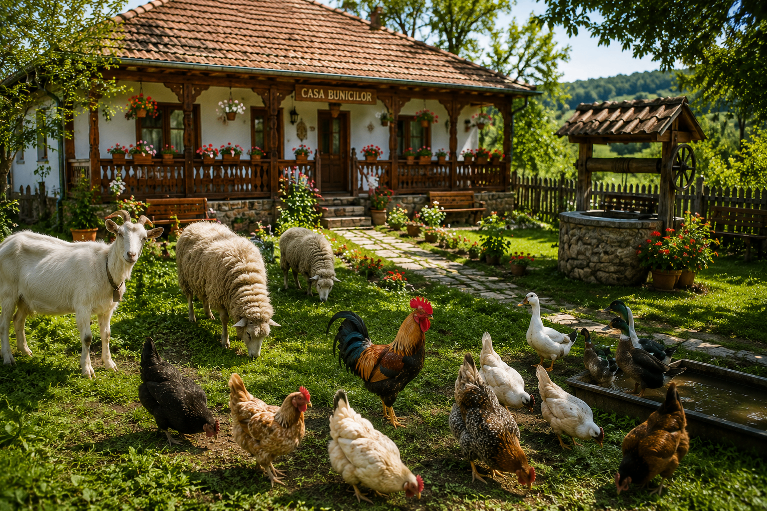 Mini fermă Casa Bunicilor