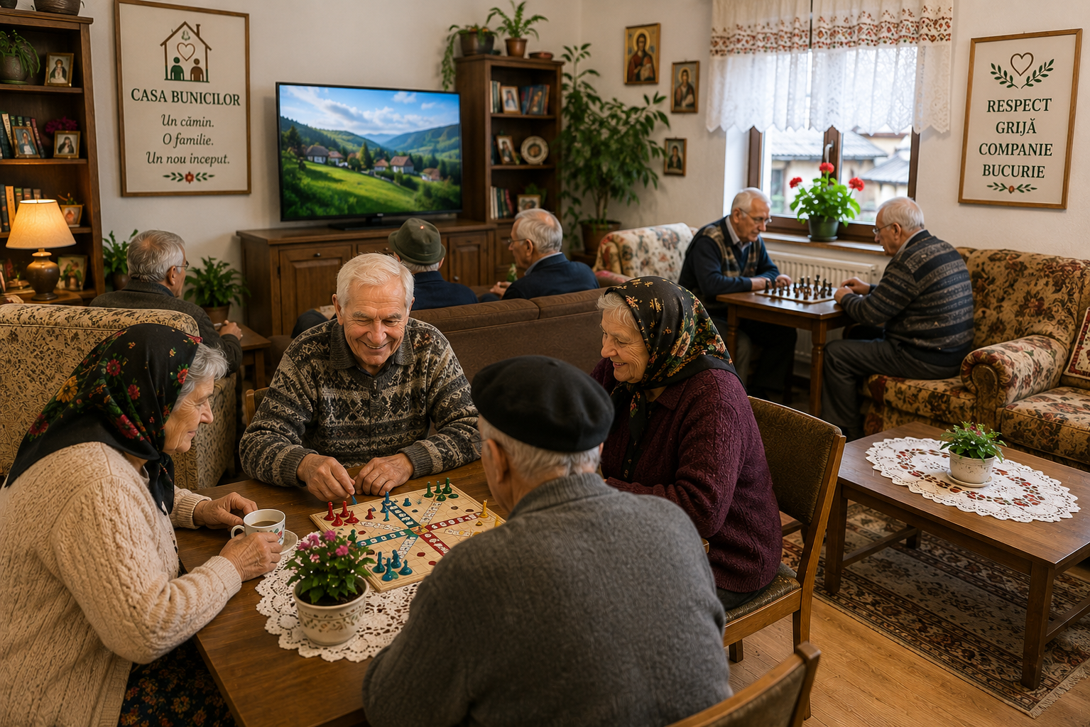 Spații primitoare pentru socializare